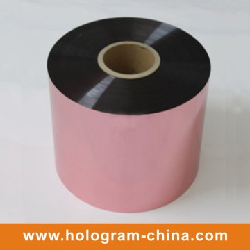 Aluminum Tamper Proof Embossing Pink Foil