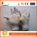 Ddsefety cuerda guantes de algodón de punto con En388 Dck701