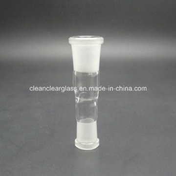 Glass Water Pipe Accessories Glass Adapter Wholesale 14.5mm Female to 18.8mm Female Jont