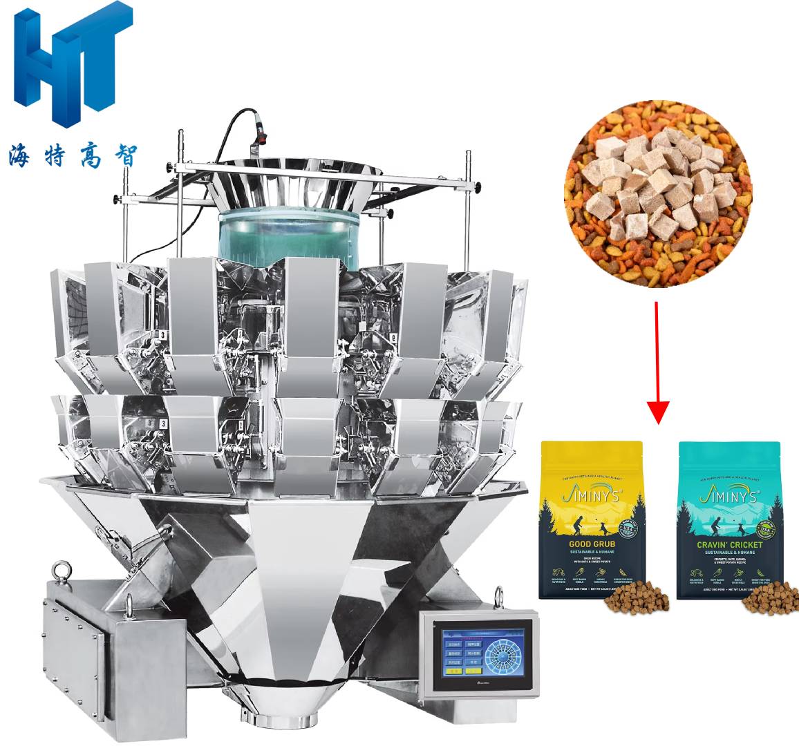 Pet Food Mmlti Head Packing Machine Pet Food Mmlti Head Packing Machine
