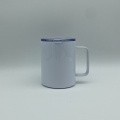 Stainless Steel Coffee Mug with Handle 12oz.