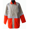 Trabajador de soldadura ropa de protección contra incendios