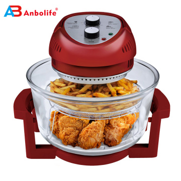 Oil-less Air Fryer, 16 Quart, 1300 watt Infrared Halogen Convection Oven