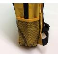 Practical yellow casual backpack