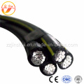 Triplex Service Drop 0.6/1kv Aerial Bundle Cable ABC Cable