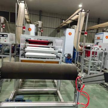 Spunbond nonwoven making facility