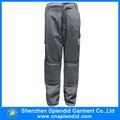 Custom Design Men Fashionable High Vis Grey Work Trousers