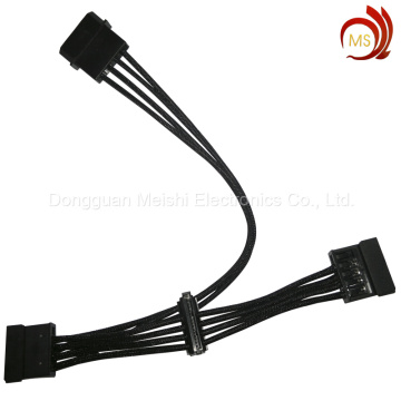 Molex на 3SATA кабель Разъем Сплитер 