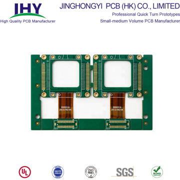 OEM Factory 4 Layers Rigid Flex PCB with Gold Finger