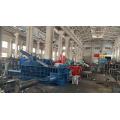 Brushed Metal Drum Shavings Steel Tile Baler Machine