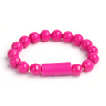 Bracelet de chargeur portable en perles acryliques