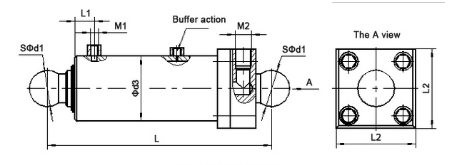 double layer plunger cylinder 