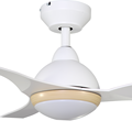 ceiling fan with integrated LED light