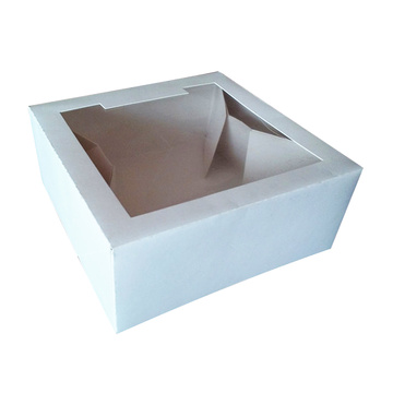 Cake Display Paper Bakery Window Box