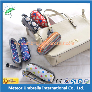 Fancy Promotion Gift Folding Umbrella with a Case Box Packing
