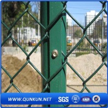 PVC revestido alta qualidade Chain Link Fence