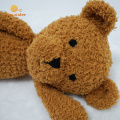 Factory Handmade Baby Crochet Toy Brown Teddy Bear