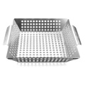 Heavy Duty Stainless Steel Grill Vegetable Basket