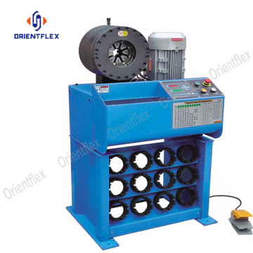 Easy operation hydraulic hoses processing machine HT-91H-6