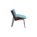 Luxury hotel patio Solid wood chair with arm dining chair