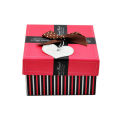 Ribbon Bow Glued on TOP Watch Packaging Box