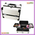 Vanity White PU Leather Makeup Kit Box with Good Price (SACMC008)