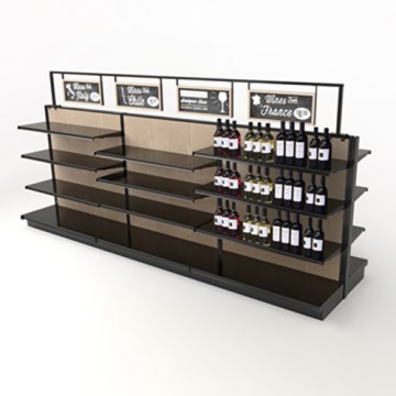 4 Tier Wooden Store Pop Fixtures Display Rack