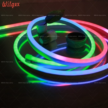 Full color changing addressable LED neon light