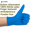 Blue Biodegradable Large Nitrile Gloves