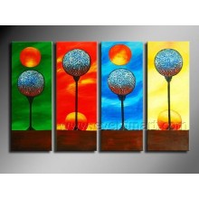 100% Hand Painted Modern Abstract Oil Painting