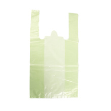 Sac en plastique de T-shirt de LDPE avec le logo adapté aux besoins du client par impression faite sur commande dans la petite taille géante moyenne grande