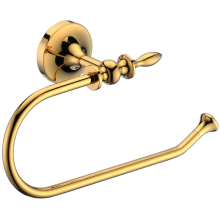 Beautiful brass towel ring for placing bath towels