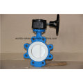 PTFE Coated Lug Type Butterfly Valve (D7L1X-10/16)