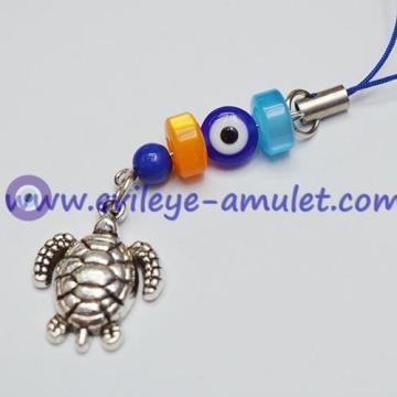 Evil Eye Protective Metal Turtle Mobile Phone Charm Pendant Wholesale