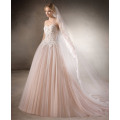 Vestido de noiva sem alças Strapless Sweetheart Ball Gown