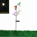 Fantastic Decoration Metal Butterfly Solarlighted Garden Stake Craft