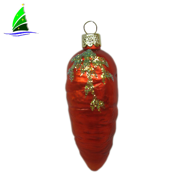 Artdargon-fake-glass-vegetable-ornament-2chili-shape