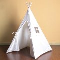 Small Boy Portable Kids Cotton Canvas Teepee Tent