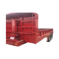 clinker and gravel transport Dumper trailer Rear