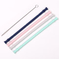 Last Collapsible Fold Up Reusable Collapsible Straws Amazon Keychain Hot Sale