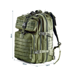 50L Tactical Backpack Camo Mountaineering Bag