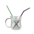 New Design Food Grade Stainless Steel Rainbow Straws