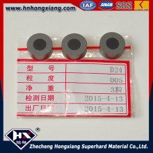 China Diamond Round PCD Blanks for Wire Drawing