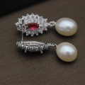 Fashion Design Freshwater Real Pearl Earring