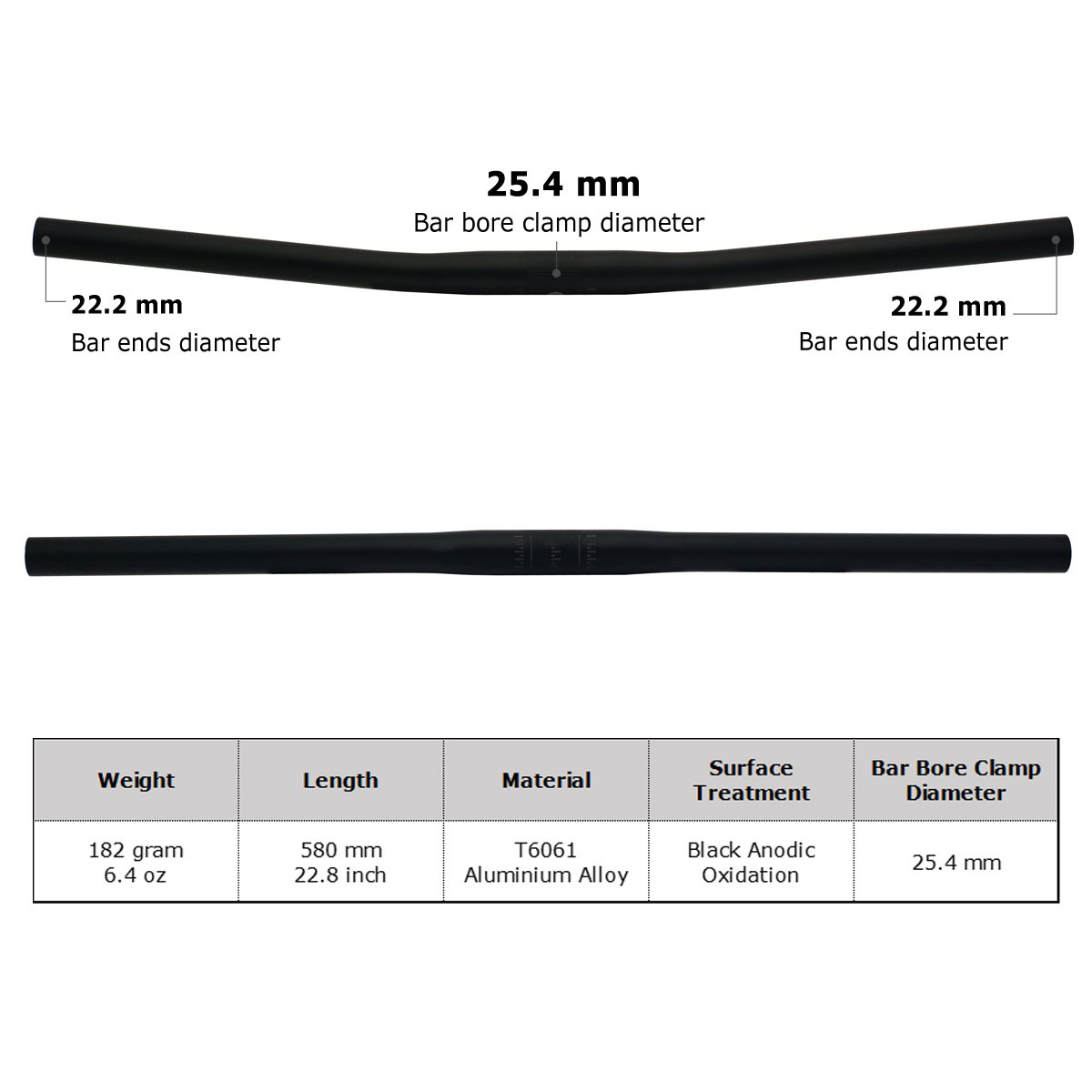 Bicycle Handlebar Aluminium Alloy