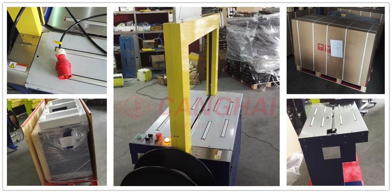 Dongguang Automatic strapping machine best selling new machinery for carton packing strip machinery5 Dongguang Automatic strapping machine best selling new machinery for carton packing strip machinery5