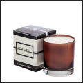 scented glass jar candle with luxury gift box