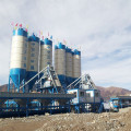 Cement electrical concrete batching plant