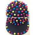 Cotton custom fashion spiked punk cap