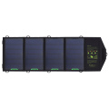 Hige Umwandlung 18W Sunpower Faltbare Batterie Powerbank 4 Panel Solar Ladegerät